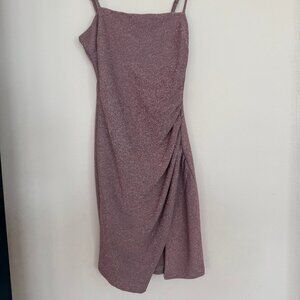 B Darlin Shimmer Mini Dress